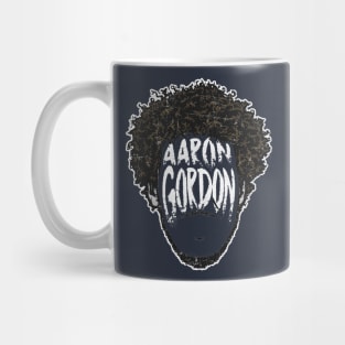 Aaron Gordon Denver Player Silhouette Mug